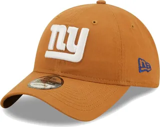 Men's New Era Brown New York Giants Core Classic 2.0 9Twenty Adjustable Hat