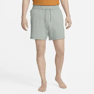 Men's Nike Yoga Dri-FIT 7" Unlined Shorts in Grey