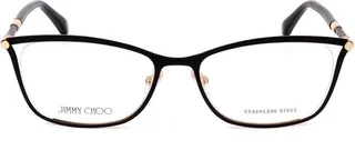 Jimmy Choo Eyewear Rectangular Frame Glasses