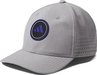 adidas Golf Hydrophobic Tour Hat (Medium Grey Heather) Caps