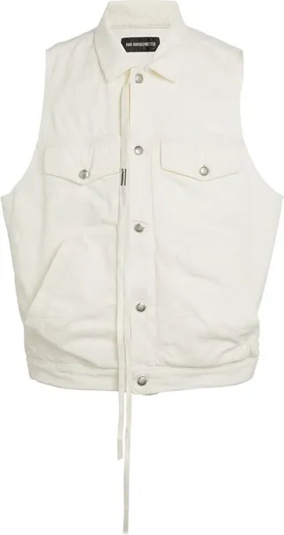 Ann Demeulemeester Sleeveless Benoit Denim Jacket