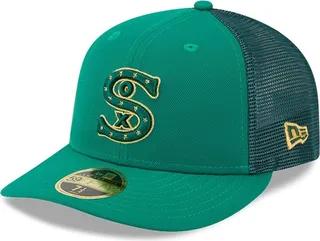 Men's New Era Kelly Green Chicago White Sox 2023 St. Patrick's Day Low Profile 59FIFTY Fitted Hat