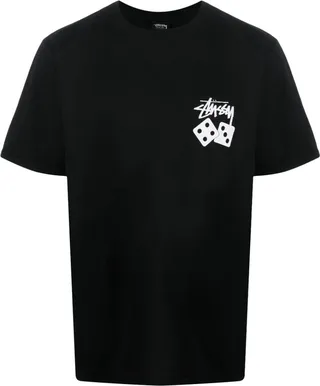 logo-print cotton T-shirt