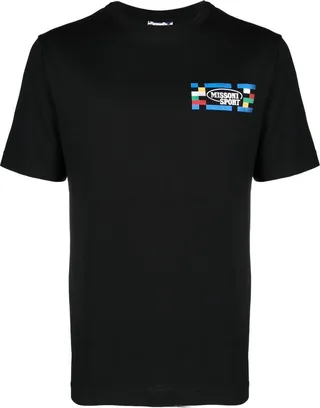 logo-print T-shirt
