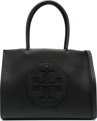 Ella logo patch tote bag