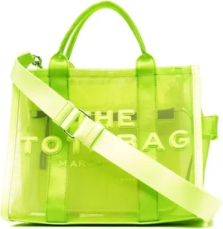 Green Medium The Mesh Tote Bag
