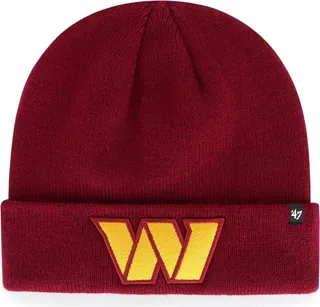 Men's '47 Brand Burgundy Washington Commanders Primary Cuffed Knit Hat