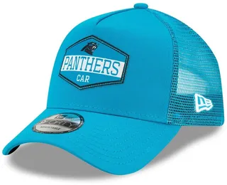 Men's New Era Blue Carolina Panthers Hex Flow A-Frame 9Forty Snapback Hat