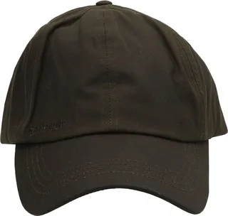 Barbour Curved Peak Logo Embroidered Baseball Cap