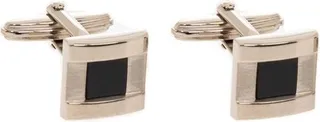 Lanvin Square Logo Detailed Cufflinks