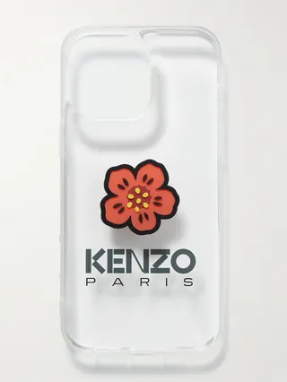 Logo-Print PVC iPhone 14 Pro Max Phone Case