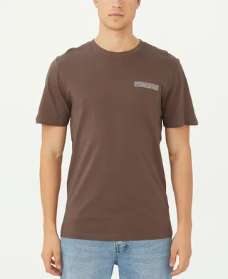 Men's T-bar Text T-shirt