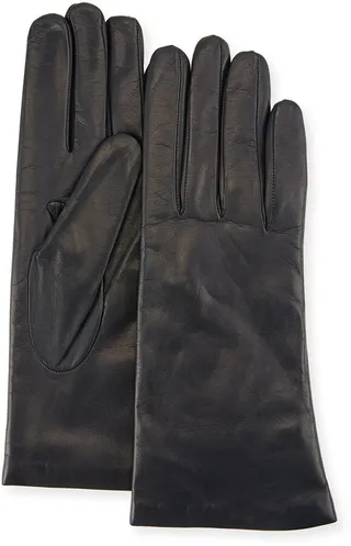 Cashmere-Lined Napa Leather Gloves