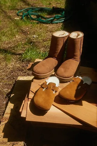 Birkenstock Shearling Boston Clog