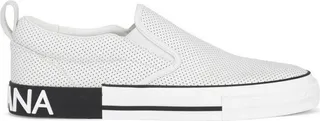Dolce & Gabbana Logo-Embossed Slip-On Sneakers