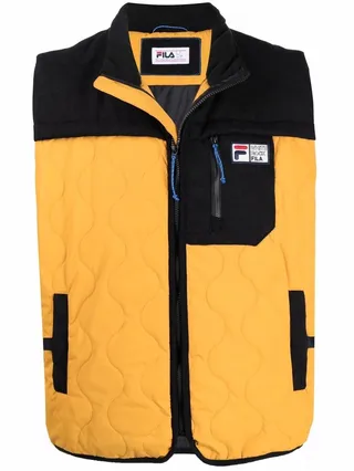 Logo-Patch Quilted Gilet