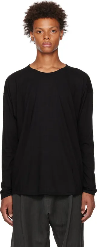 Jan-Jan Van Essche Black #68 Long Sleeve T-Shirt