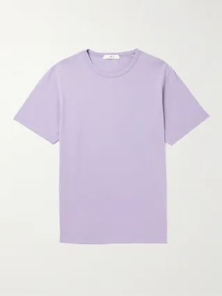 Garment-Dyed Cotton-Jersey T-Shirt