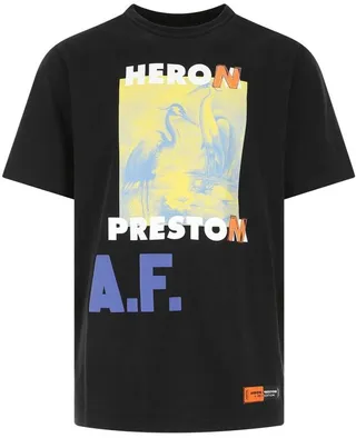 Heron Preston Graphic Printed Crewneck T-Shirt