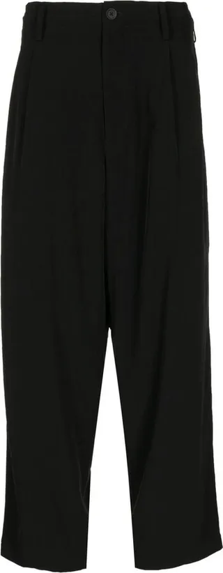 Interfacing Tapered-Leg Trousers