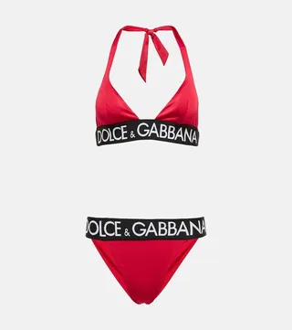 Logo triangle bikini