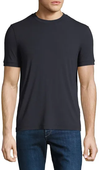 Men's Solid Jersey Crewneck T-Shirt