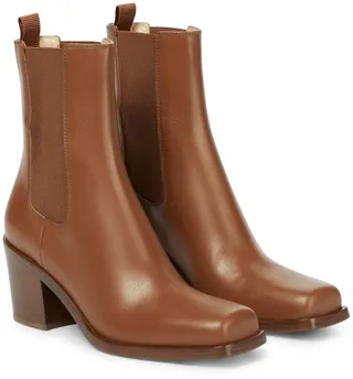 Barr leather ankle boots