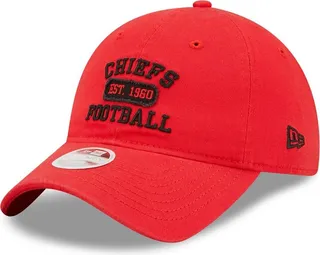 Women's New Era Red Kansas City Chiefs Formed 9TWENTY Adjustable Hat