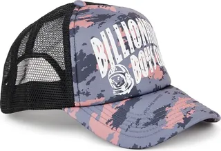 Billionaire Boys Club Camo Arch Logo-print Trucker Cap