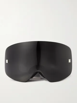 Logo-Print Mirrored Ski Goggles