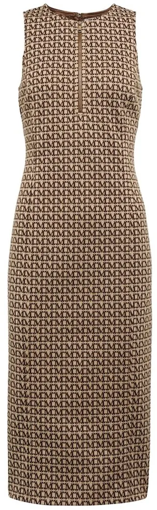 Folgore cotton-blend midi dress