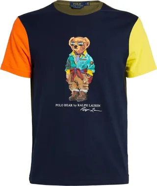Polo Ralph Lauren Colour-Block Voyage Bear T-Shirt