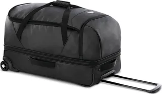 High Sierra Wheeled Drop Bottom 70L Duffel Bag - Black Graphic Carton