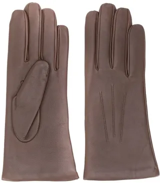 Short Leather Gloves