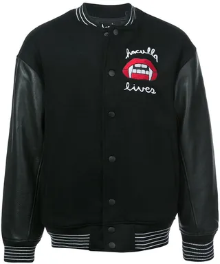 Lost breed patch bomber jacket