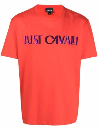 3D logo-print T-shirt
