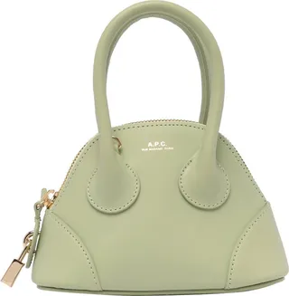 A.P.C. Emma Logo Printed Mini Tote Bag