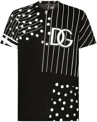multi-print DG logo T-shirt