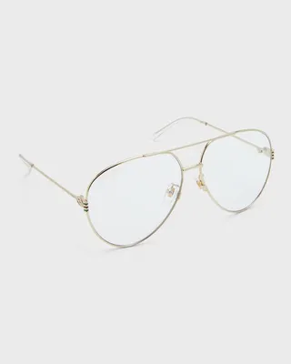 Polarized Metal Aviator Sunglasses