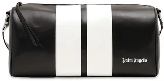 Classic leather track gym bag