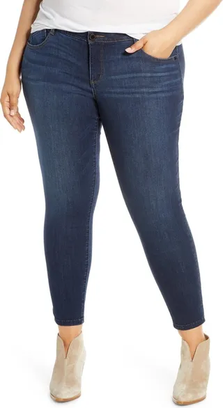'Ab'Solution Stretch Ankle Skinny Jeans