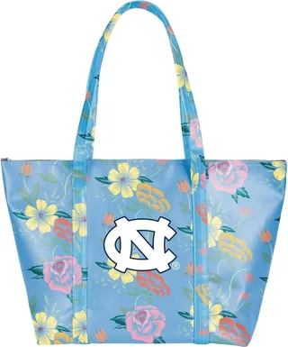 Women's North Carolina Tar Heels Floral Weekender Tote Bag