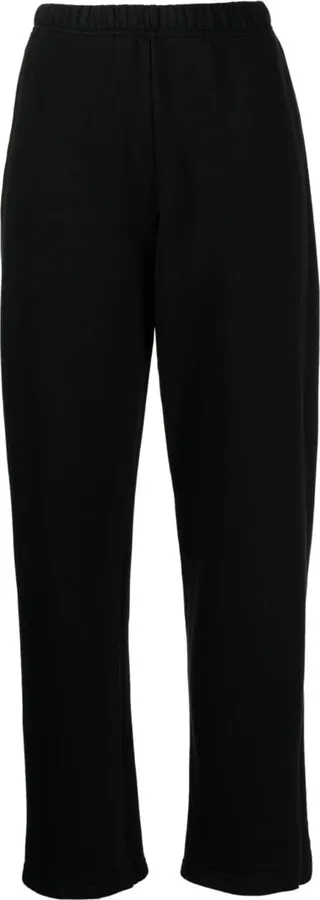 Straight-Leg Cotton Track Pants