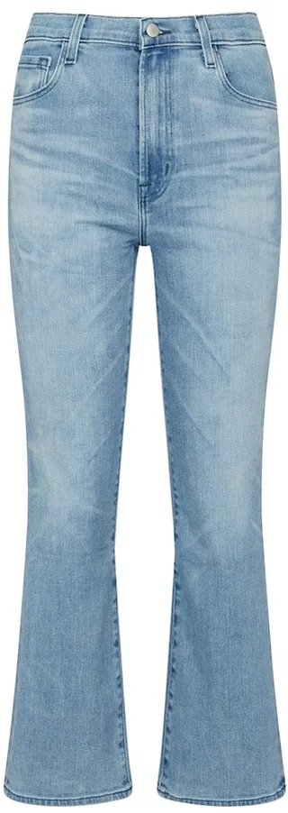 Franky high-rise bootcut jeans