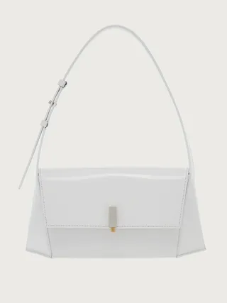 Ferragamo Women Geometric shoulder bag White