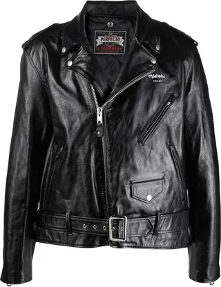 MADSAKI x Schott leather jacket