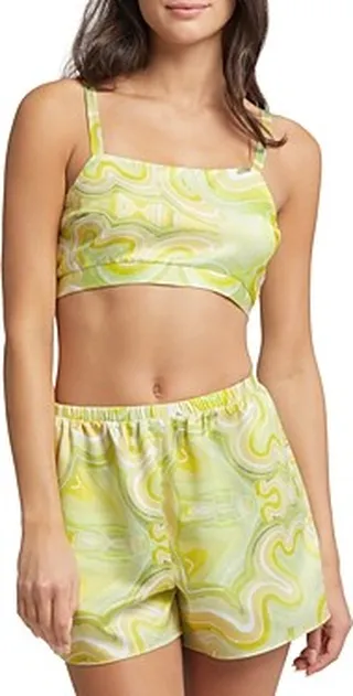 Rya Collection The Swan Bralette & Shorts Pajama Set - 100% Bloomingdales