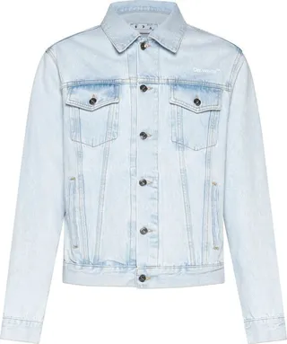 Off-White Diag Printed Denim Jacket