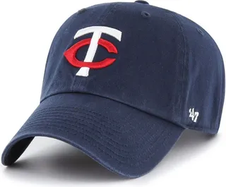 Men's '47 Navy Minnesota Twins Clean Up Adjustable Hat