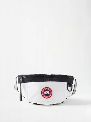 Logo-patch Softshell Belt Bag